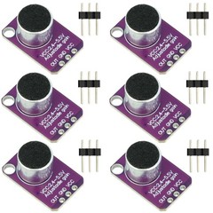 Electret Microphone Amplifier Sound Sensor Module Compatible MAX4466 6 PCS