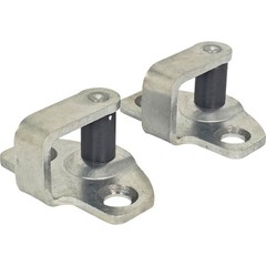 2X Front Door Lock Striker Latch 80570-04E00 Fit Nissan 300ZX Z31 1984-1989