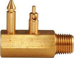 Corrosion-Resistant 0.25 Inch Quick-Connect Brass Fuel Line Connector for Boats