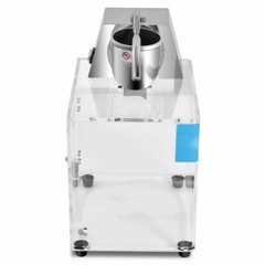 Electric Cone Ice Shaver Machine Snow Crush Stainless Steel Dual Blade Smoothie