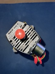 NEW ASCO EF8316G303 RED-HAT SOLENOID VALVE 3/8″ / BRASS VALVE