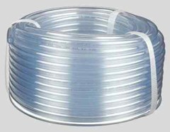 1/2 Inch ID x 5/8 In OD Clear Plastic Tubing Flexible 100 Feet Roll Tube NEW
