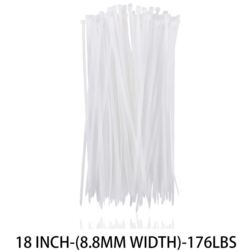 Cable Zip Ties Nylon Wire Ties Tensile Strength Self-Locking Nylon Tie Straps