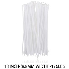 Cable Zip Ties Nylon Wire Ties Tensile Strength Self-Locking Nylon Tie Straps