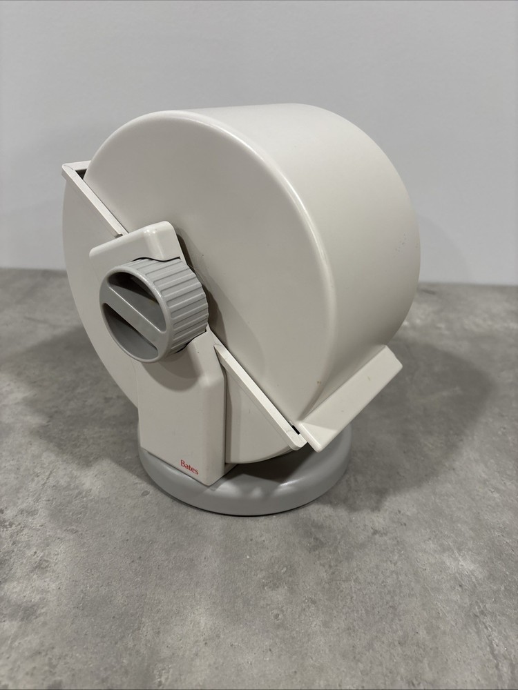 Rolodex Roll Top Bates RSWC-24 Rotary Bus Card Organizer Cards And Tabs Light