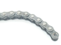 LOT OF 6 TSUBAKI RS35 ROLLER CHAINS, 3/8″ PITCH, #35, ASSORTED LENGTHS