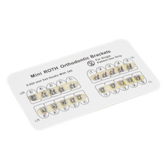 Dental Orthodontic Bracket Braces MIM Monoblock Ultrathin Roth/MBT 022/018 Hooks