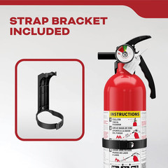 Kidde Basic 110 Fire Extinguisher for Home, 1-A:10-B:C, FA110G, 1 Pack | Residen