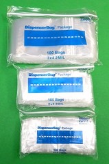 300 Zippit Bags Assorted Reloc Baggies Sizes 2×2 2×3 3×4 Clear 2mil Reclosable