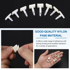 50 Pcs Adhesive PCB Spacer Support Height 0.19″ Fits PCB Hole Dia 3mm to 3.2mm