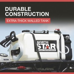 NorthStar ATV Boomless Broadcast and Spot Sprayer, 16-Gallon Capacity, 2.2 GPM,