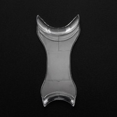 Dental Orthodontic Cheek Lip Retractor Double-Head Mouth T-Type Opener S / L
