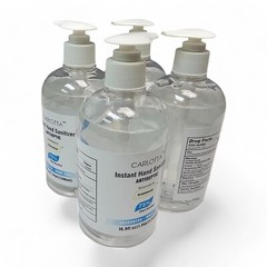 4-Pack 16.9 Oz Pump Bottle Unscented Instant Hand Sanitizer
