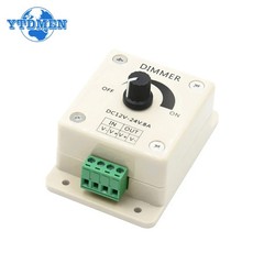 8A DC-DC Voltage Regulator 12-24V Adjustable Speed LED Dimmer Power Supply