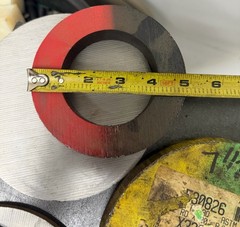 35.25 lbs Misc Carbon & Alloy Steel Big Diameter Round Bar Stock – Mixed Grades