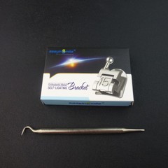 EASYINSMILE Dental self-ligating brackets Orthodontic metal brace ROTH/MBT &Hook