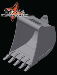 NEW 24″ TAG QUICK ATTACH BUCKET: FITS BACKHOE & EXCAVATORS W/ 1/4 YARD QA
