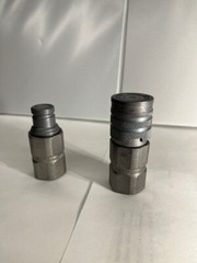 Parker NEW FEM-371-6FP AND FEM-372-6FP QUICK COUPLER SET