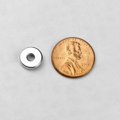 10mm x 3mm Hole 3mm N52 Strong Countersunk Ring Rare Earth Magnets