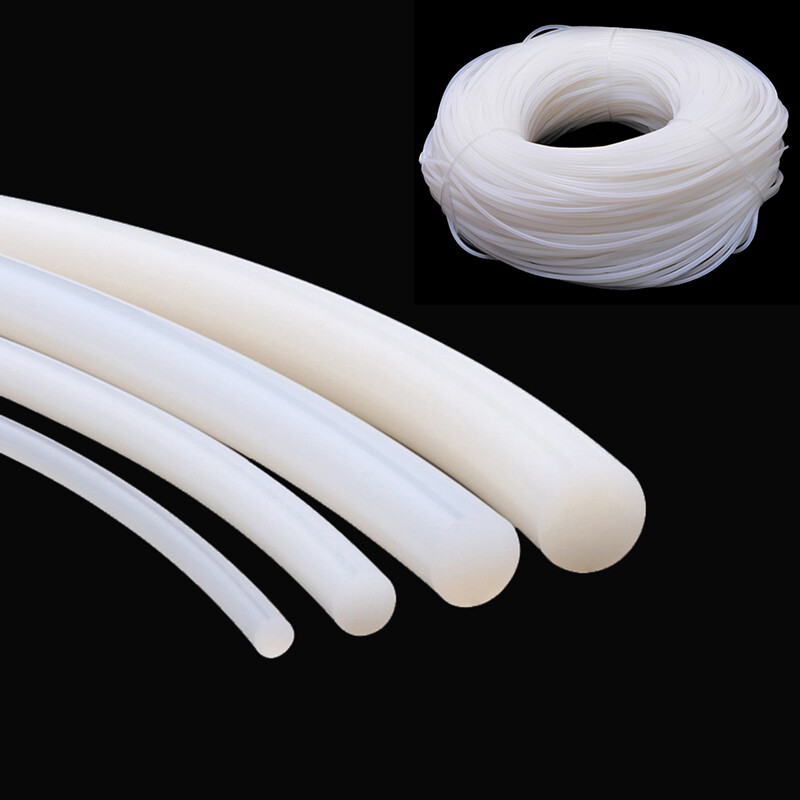 1mm 2mm 3mm 4mm 5mm-30mm Silicone Dia Rubber Solid Round Sealing Strip Gasket