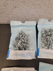Molar Bands. Dental, Stainless, Various Sizes- 300+ Count (Z9)