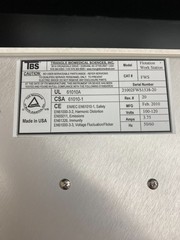 TBS Cat No FWS-120 Flotation Work Station Glass Pan with WARRANTY