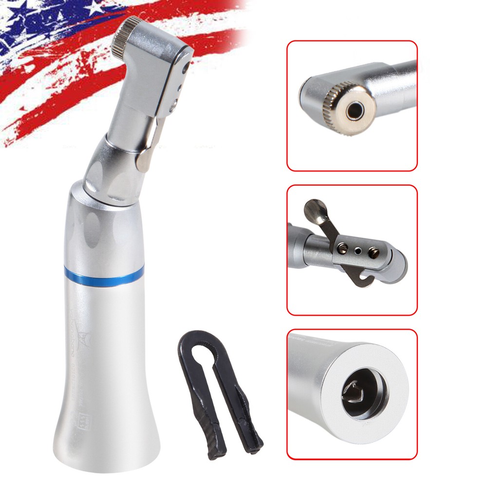 Low Speed External Water Spray Straight Contra Angle Air Motor Handpiece