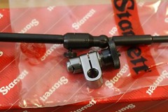 New Starrett METRIC No. 657 Magnetic Base Back PlungerDial Indicator Set 0-5mm