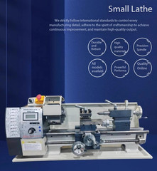 WM210V Lathe High-Precision Imported Compact Lathe Multi-Functional Lathe
