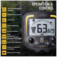 TIANXUN TX 850M Pro Metal Detector, Very Sensitive, Discrimination, Ground Grab