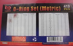 419pc Universal Metric Rubber Seal Oil O Ring Assortment Set 32 Size o-ring Wash