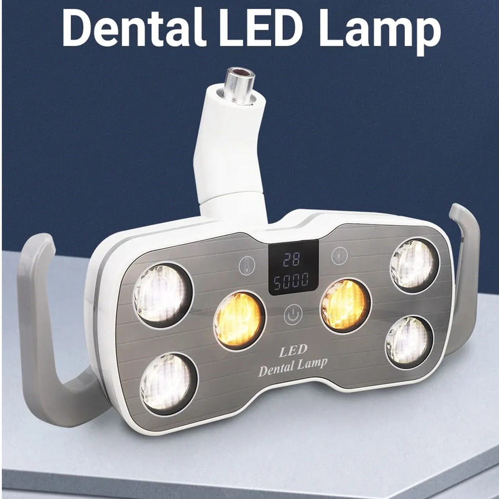 6LED Dental Shadowless Oral Lamp LED Surgical Induction Sensor Lamp 22/26mm P157