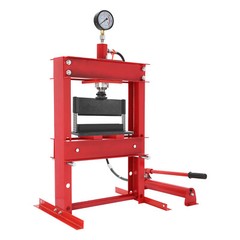 12″ Press Brake Attachment for 12-20 Ton Hydraulic Shop Press Bending Red