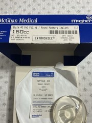 Vintage 1990 Bioplasty MISTI Gel Breast Implant 160 Cc Not For Medical Use