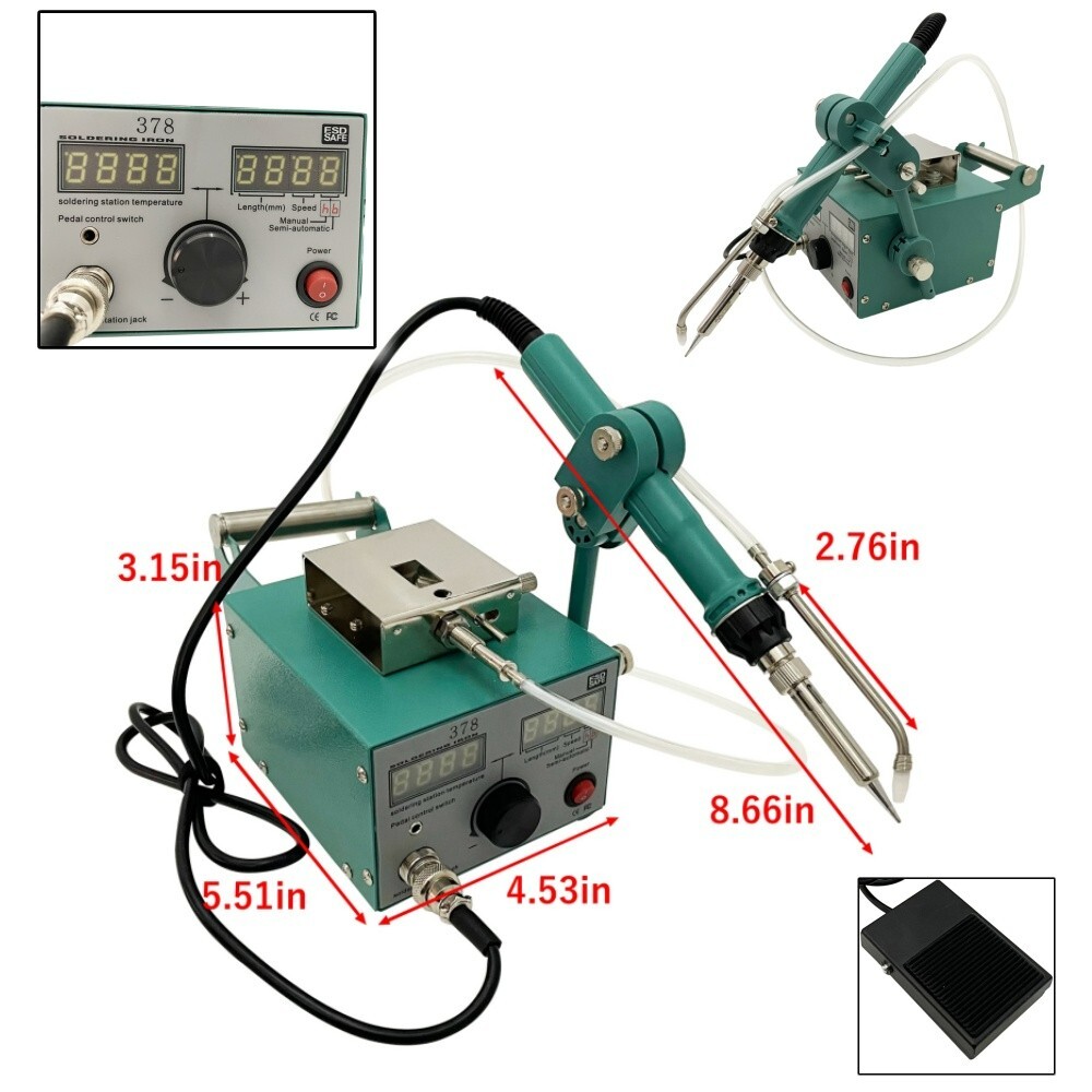 Semi-automatic Welding Machine Foot Feed Tin Spot Welder Welding&Soldering Tool