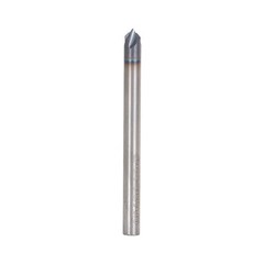 5 Pieces 1/8″ 4 Flute 90 Degree Carbide Chamfer Mill 1-1/2″ OAL – TiALN COATED