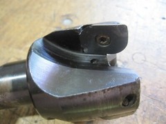 Kennametal KISR200LP354 2″ high feed end mill cutter 1″ shaft 20,000 RPM Max
