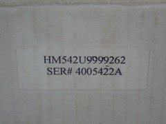HEX VALVE HM542U9999262 STAINLESS MANIFOLD *NEW*