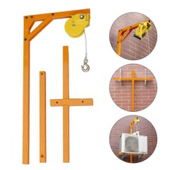 Air Conditioner Outside Installation Lifting Tool Crane Assembly Tool & 15M Rope