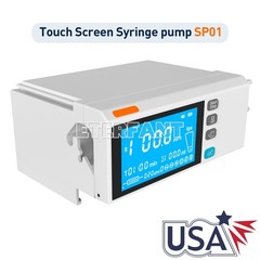 Syringe Pump Precise Control for Medical/Lab Use Touch Screen Stackable Design