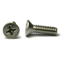 1/4″-20 | 316 Stainless Steel Phillips Flat Head Machine Screws – Select Length