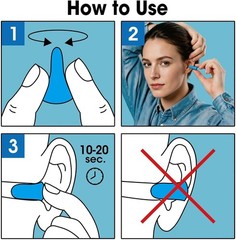 200pcs Ear Plugs Soft Foam Sleep 100pair Travel Noise Shooting Working Lot Bulk