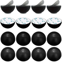 1.25″ Silicone Hemisphere Bumpers Isolation Feet, 16Pack Non Skid Speaker Iso