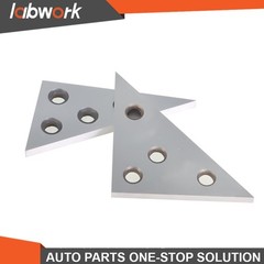 Labwork 2PCS 45 45 90 Degree Angle Blocks 30 60 90 Angle Machinist Plate 0.0001″
