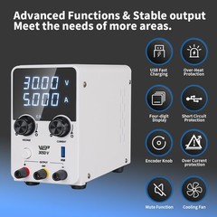 WEP Portable Power Supply 180W DC 30V 5A With Digital Screen 305D-V