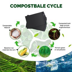 Compostable Mailers Bags 6x11inch with Self-sealing Strip Eco Friendly Shippi…
