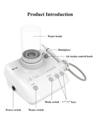 Dental Portable Ultrasonic Scaler W/Detachable Scaler Handpiece for Cavitron EMS