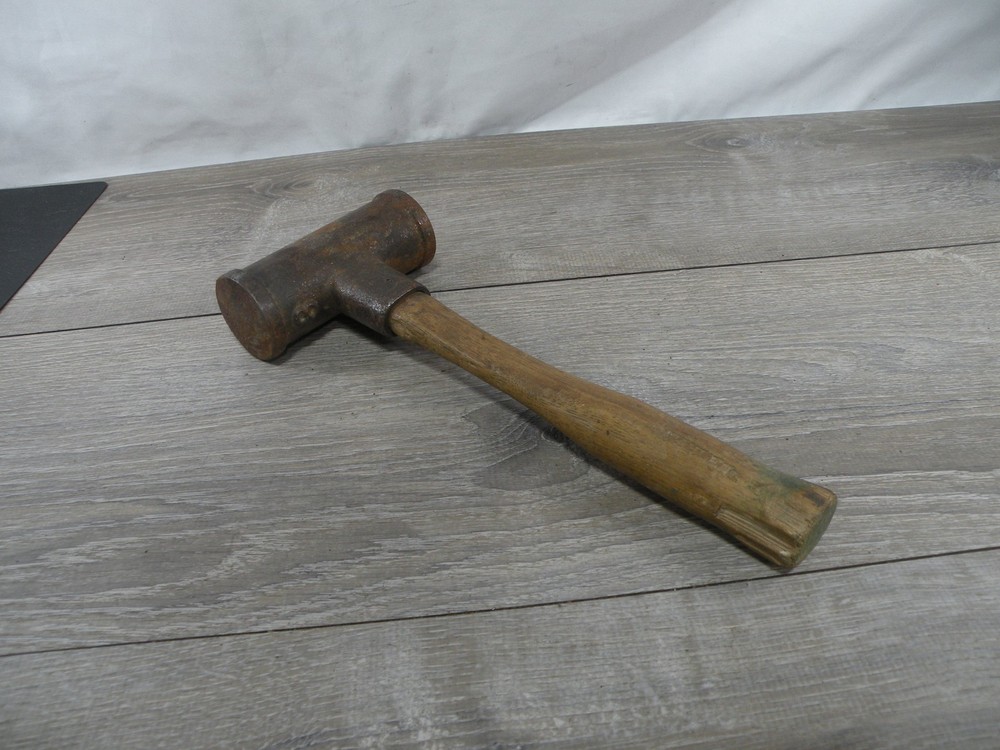 Vintage Fabien No-Bounce 3lb Dead Blow Hammer – Industrial Tool Collectible