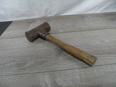 Vintage Fabien No-Bounce 3lb Dead Blow Hammer – Industrial Tool Collectible