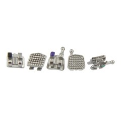 US Dental Brackets Orthodontic Metal Braces MIM Mini Roth MBT Slot 022 345 Hooks